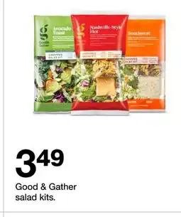 Target Good & Gather salad kits offer