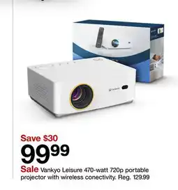 Target Vankyo Leisure 470-watt 720p portable projector with wireless conectivity offer