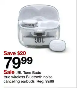 Target JBL Tune Buds true wireless Bluetooth noise canceling earbuds offer