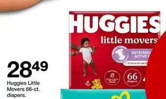 Target Huggies Little Movers 66-ct. diapers offer