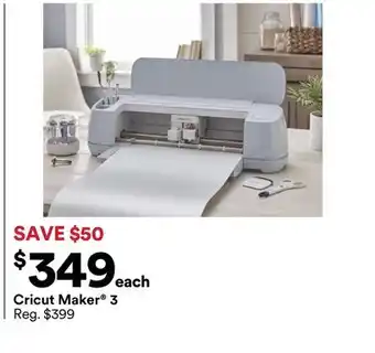 Michaels Cricut Maker 3 offer