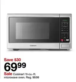 Target Cuisinart 1.1-cu.-ft. microwave oven offer