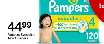 Target Pampers Swaddlers 120 - ct. diapers offer