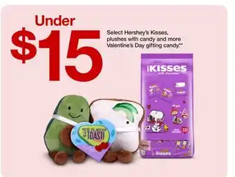 Target Select Hershey's Kisses, plushes with candy and more Valentine's Day gifting candy offer