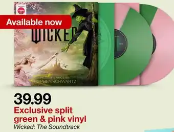 Target Wicked: The Soundtrack offer