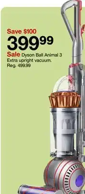 Target Dyson Ball Animal 3 Extra upright vacuum offer