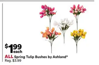 Michaels ALL Spring Tulip Bushes by Ashland offer