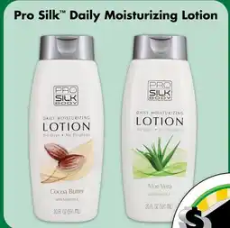 Dollar Tree Pro Silk Daily Moisturizing Lotion offer