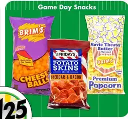 Dollar Tree Game Day Snacks offer