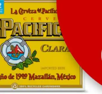 Target Pacifico 12-pk. beer offer