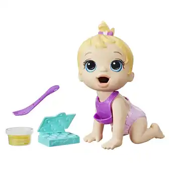 Walmart Baby Alive Lil Snacks Doll, Eats and Poops, 8-inch Baby Doll Toy, Kids Ages 3+, Blonde Hair offer