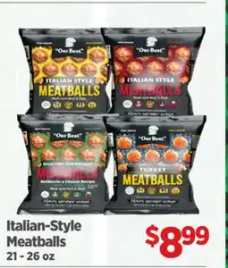 Gordon Food Services Our Best Italian-Style Meatballs offer