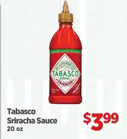 Gordon Food Services Tabasco Sriracha Sauce offer