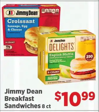 Gordon Food Services Jimmy Dean Breakfast Sandwiches offer