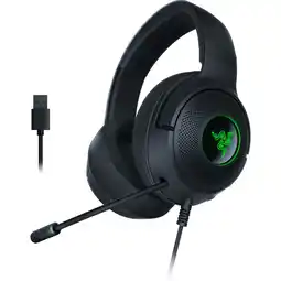 Walmart Razer Kraken V3 X Wired USB Type A Gaming Headset for PC, PS5, PS4 , Chroma RGB, Black, 0.62 lb offer