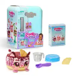 Walmart Cookeez Makery Freezy Cakez Mix & Decorate Your Scented, Shivering, Interactive Plush, Ages 5+ offer