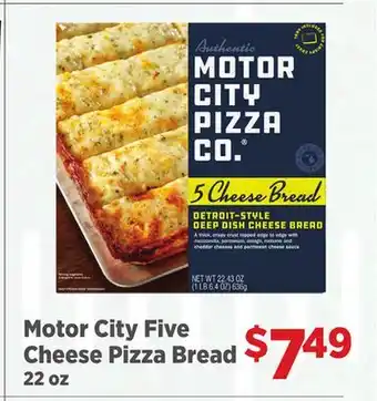 Gordon Food Services Motor City Five Cheese Pizza Bread offer