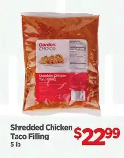 Gordon Food Services Gordon Choice Shredded Chicken Taco Filling offer