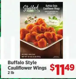 Gordon Food Services Stuffed Foods Buffalo Style Cauliflower Wings offer