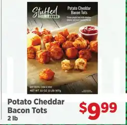 Gordon Food Services Stuffed Foods Potato Cheddar Bacon Tots offer