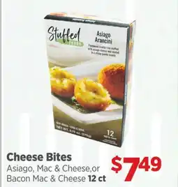 Gordon Food Services Stuffed Foods Cheese Bites Asiago, Mac & Cheese, or Bacon Mac & Cheese offer