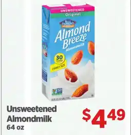 Gordon Food Services Blue Diamond Unsweetened Almondmilk offer