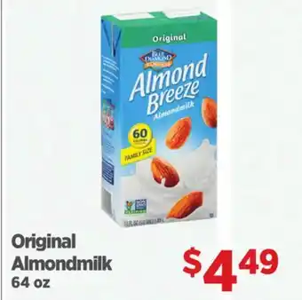 Gordon Food Services Blue Diamond Original Almondmilk offer