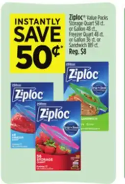 Dollar General Ziploc offer