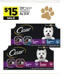 Dollar General Cesar Dog Food Multi-Pack offer