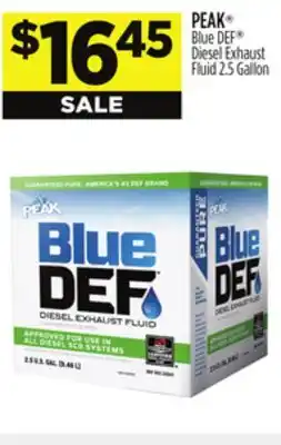 Dollar General PEAK Blue DEF offer