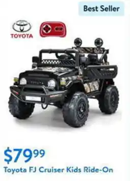 Walmart Toyota FJ Cruiser Kids Ride-On offer