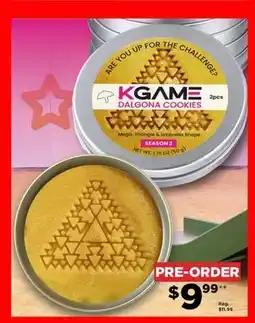 Showcase US KGAME DALGONA COOKIES offer