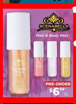 Showcase US Scenabella Hair & Body Mist offer