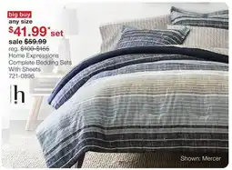 JC Penney Home Expressions Complete Bedding Sets With Sheets offer