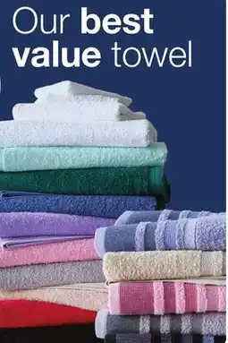 JC Penney Home Expressions Solid Or Striped Bath Towel offer