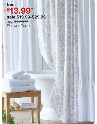 JC Penney Shower Curtains offer