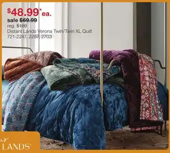 JC Penney Distant Lands Verona Twin/Twin XL Quilt offer