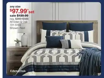 JC Penney All Eden & Oak offer