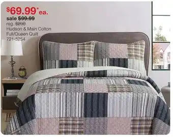 JC Penney Hudson & Main Colton Full/Queen Quilt offer