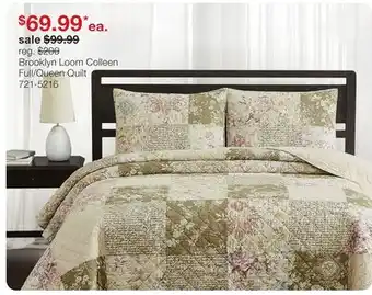 JC Penney Brooklyn Loom Colleen Full/Queen Quilt offer