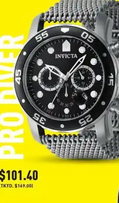 Boscov's INVICTA PRO OVER offer