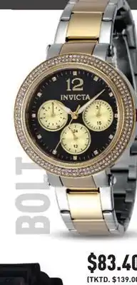 Boscov's INVICTA WATCH offer