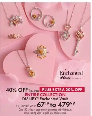 Boscov's DISNEY Enchanted Vault offer