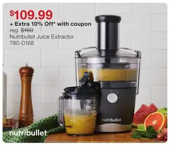 JC Penney Nutribullet Juice Extractor offer