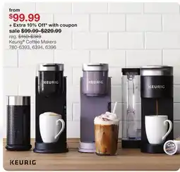 JC Penney Keurig Coffee Makers offer