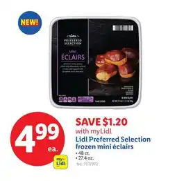 Lidl Lidl Preferred Selection frozen mini éclairs offer