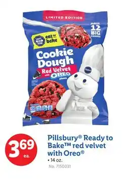 Lidl Pillsbury Ready to Bake red velvet with Oreo offer