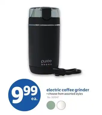 Lidl electric coffee grinder offer