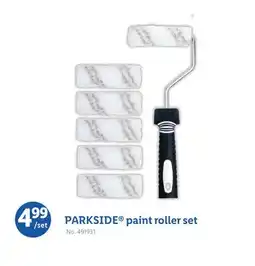 Lidl PARKSIDE paint roller set offer