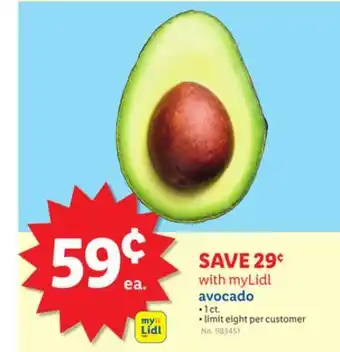 Lidl avocado offer